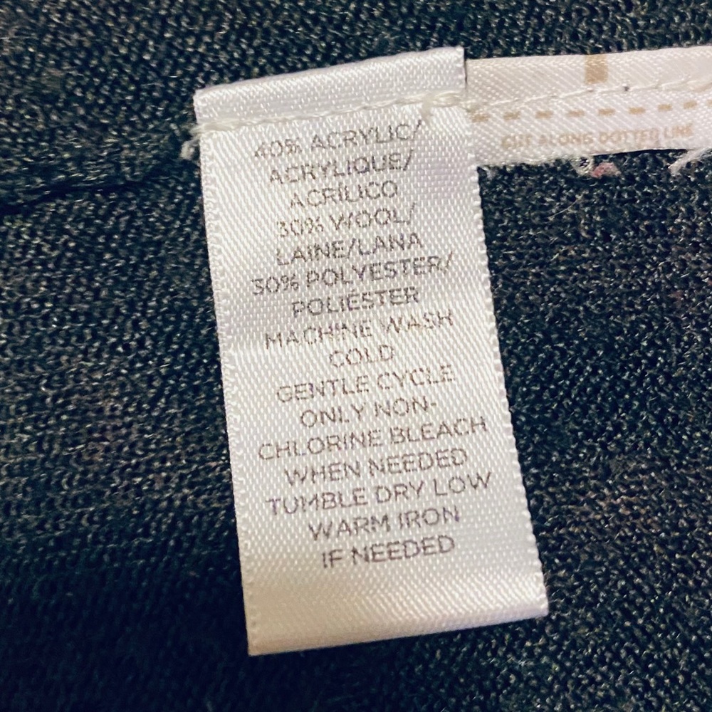 Loft Charcoal Open Cardigan - Picture 4 of 6